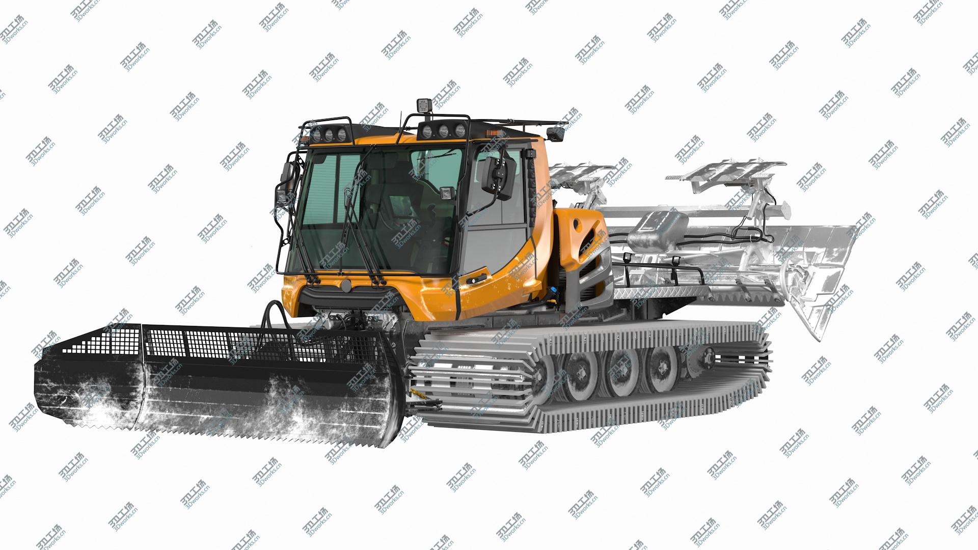 images/goods_img/20210319/3D Snowy Groomer Snowcat Rigged/3.jpg